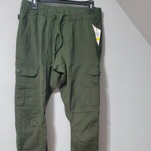 Ring of Fire Clyde Tilted Cargo Jogger Hunter Green Men's Size Medium NWT